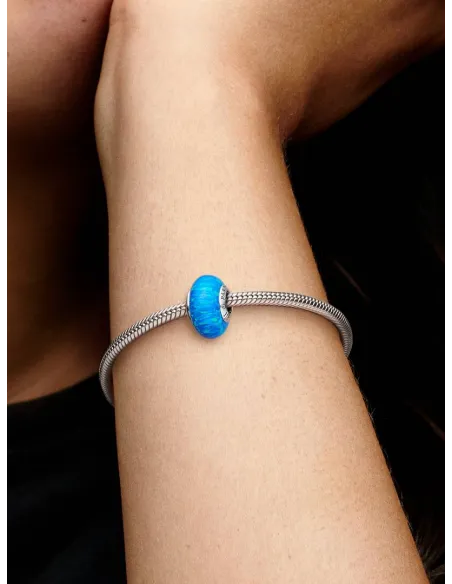 PANDORA | Opaliserende Mørkt havblå charm