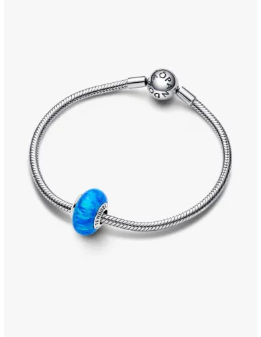 PANDORA | Opaliserende Mørkt havblå charm