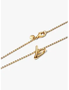 PANDORA | Organisk Formet Hjerte Lille Halskæde med Vedhæng 2