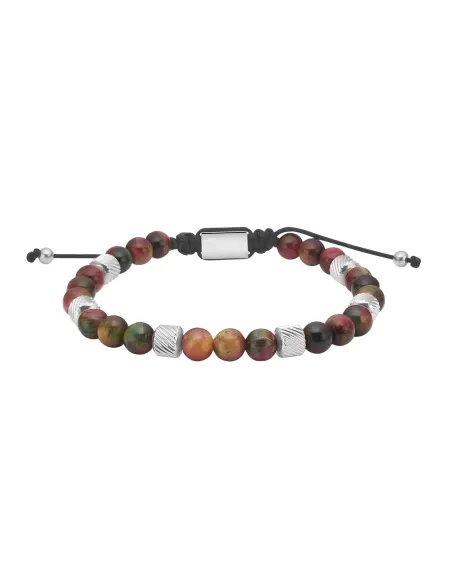 SON OF NOA | SON armbånd mix farve tigerøje og stål