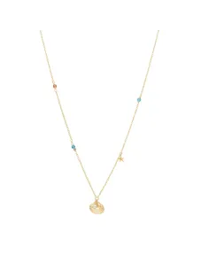 SEASIDE52 halskæde i forgyldt sølv | Nordahl Jewellery