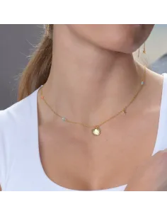 SEASIDE52 halskæde i forgyldt sølv | Nordahl Jewellery 2