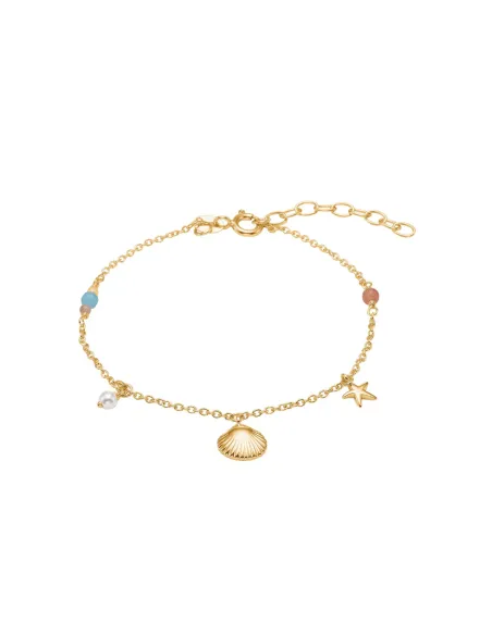 SEASIDE52 armbånd i forgyldt sølv | Nordahl Jewellery