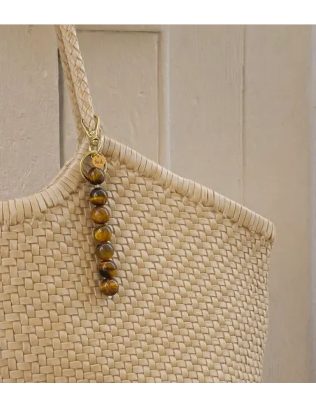 SOÏ | Cali Tiger Eye Nøglering