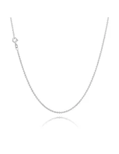 BNH | Anker Rund Halskæde 0,3 mm Sølv