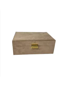 Siersbøl | Siersbøl beige jewellery box 2