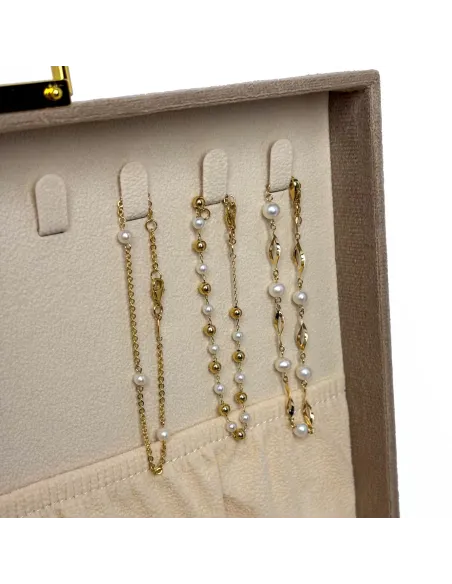 Siersbøl | Siersbøl beige jewellery box