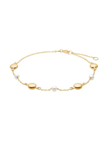 SIERSBØL | 8 kt. guldarmbånd m. fvkp