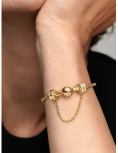 PANDORA Funklende Pavé Tredobbelt Række Charm | Glimtende Elegance 2