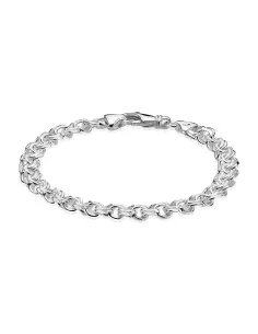 BNH | Armbånd Bismark 8,5 mm sølv