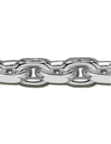 BNH ankerkæde rund 0,4 mm i 8 kt guld – halskæde 38–80 cm