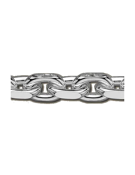 BNH ankerkæde rund 0,4 mm i 8 kt guld – halskæde 38–80 cm