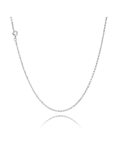 BNH | Anker Facet Halskæde 0,6 mm Sølv