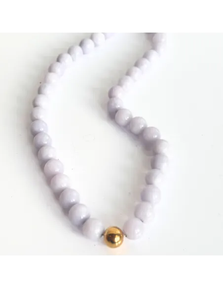 BAY BY AQUA DULCE | PURPLE NECKLACE