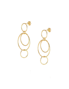 ALURA | Grace Ørestik 31a sølv forgyldt