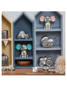 NOA KIDS | Fortinnet sparebøsse dukkevogn