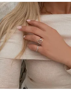 Nava Copenhagen | Samoa Ring - Sølv 2