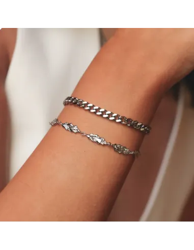 SISTIE 2ND | Panzer - Armbånd Stål