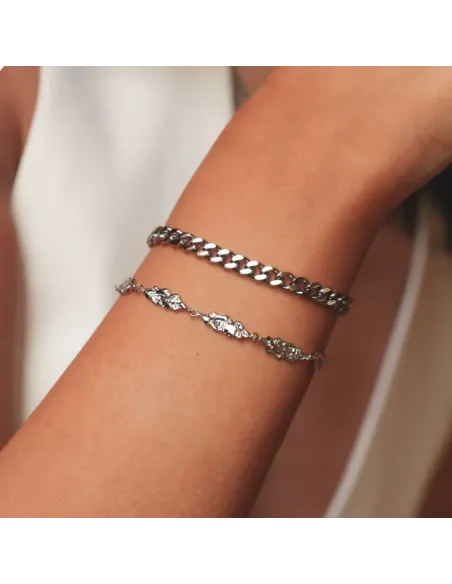 SISTIE 2ND | Panzer - Armbånd Stål