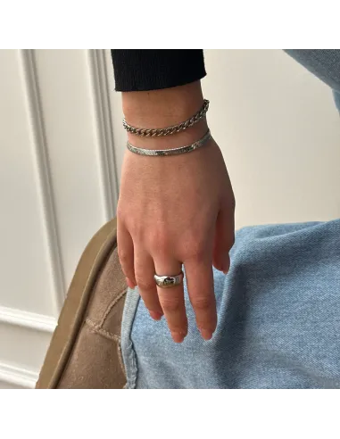 SISTIE 2ND | Panzer - Armbånd Stål