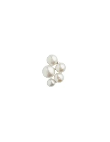 STINE A | Bloom Berries Earring Silver - Single
