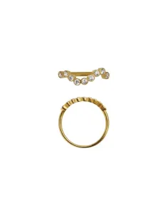 STINE A | Midnight Sparkle Ring