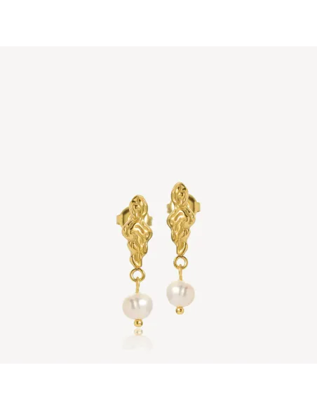 Sistie | Freja - Øreringe Forgyldt