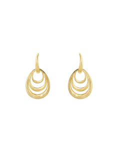 GEORG JENSEN | Offspring små øreringe m. diamanter