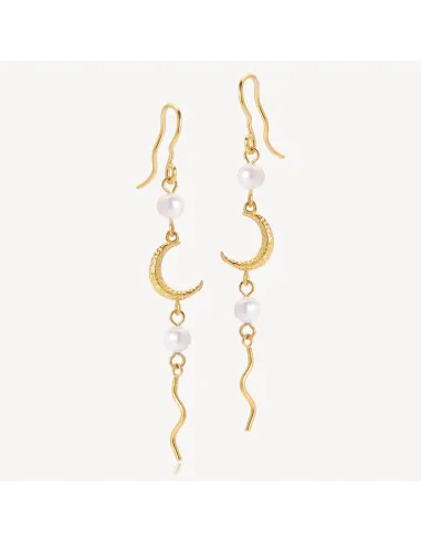 Sistie | Sirena - Øreringe Forgyldt