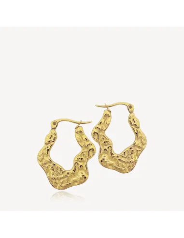Sistie | Wavy - Øreringe Forgyldt