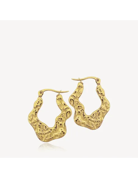 Sistie | Wavy - Øreringe Forgyldt