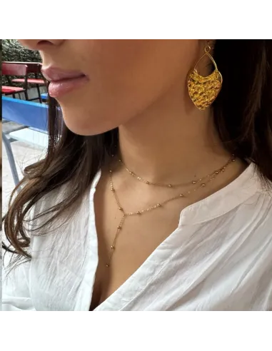 SISTIE 2ND | Bubble - Halskæde Forgyldt