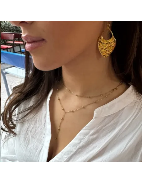 SISTIE 2ND | Bubble - Halskæde Forgyldt