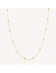 SISTIE 2ND | Bubble - Halskæde Forgyldt