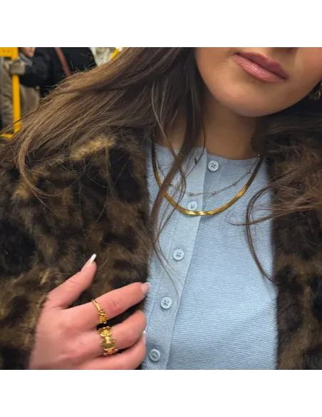 SISTIE 2ND | Bubble - Halskæde Forgyldt