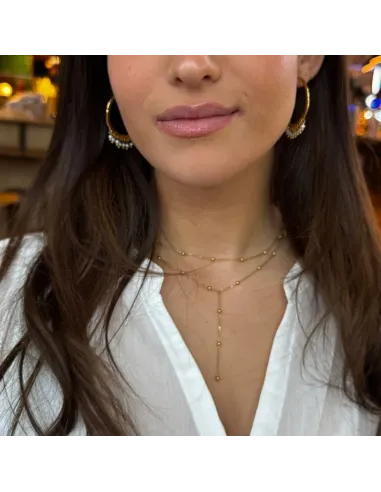 SISTIE 2ND | Bubble - Halskæde Forgyldt