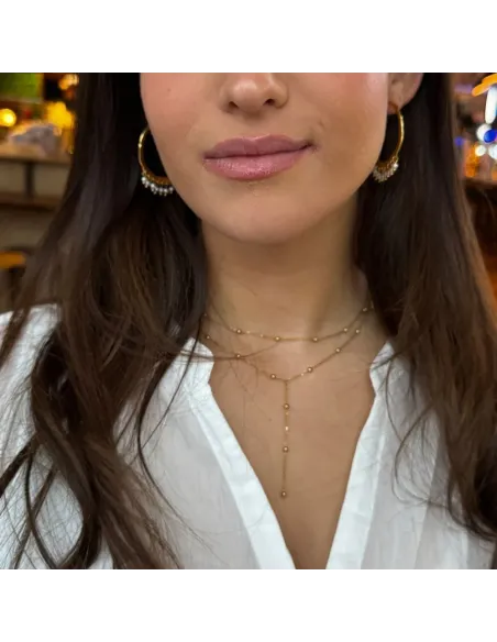 SISTIE 2ND | Bubble - Halskæde Forgyldt