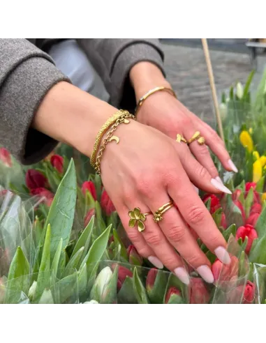 SISTIE 2ND | Sirena - Armbånd Forgyldt