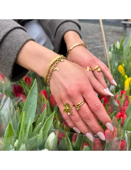 SISTIE 2ND | Sirena - Armbånd Forgyldt