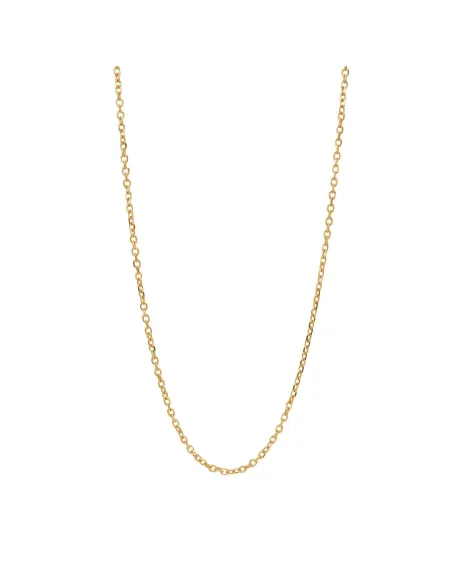 SON OF NOA | SON kæde stål IP gold, rund venezia 45+5cm