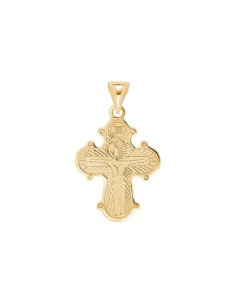 SIERSBØL | Forg. sølvdagmarkors m/blank bagside 24mm