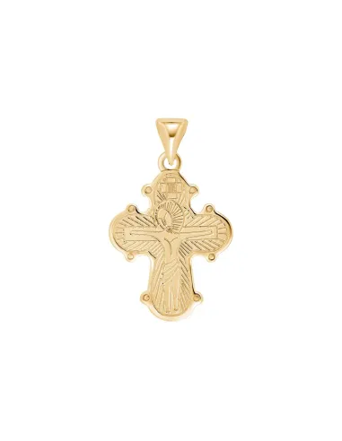 SIERSBØL | Forg. sølvdagmarkors m/blank bagside 24mm