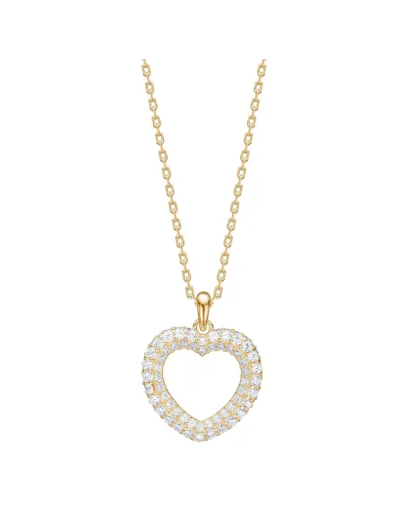 JOANLINOR | Forgyldt sølv halskæde hjerte PAULANOR