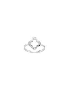 CLOVER52 ring i rhodineret sølv | Nordahl Jewellery