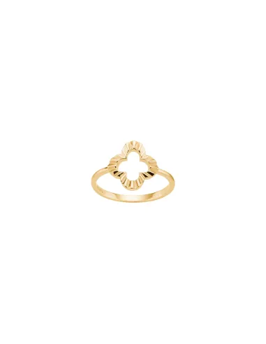 CLOVER52 ring i forgyldt sølv | Nordahl Jewellery