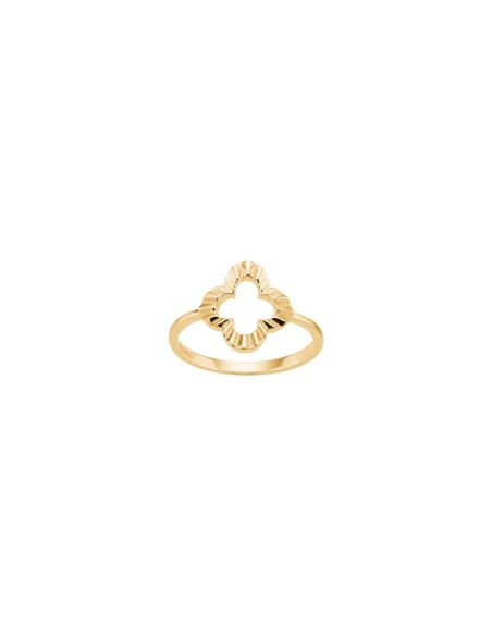 CLOVER52 ring i forgyldt sølv | Nordahl Jewellery