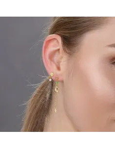 RIPPLES52 ørestikker i forgyldt sølv | Nordahl Jewellery 2