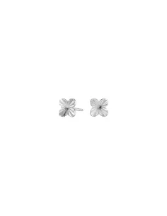 CLOVER52 ørestikker i rhodineret sølv | Nordahl Jewellery