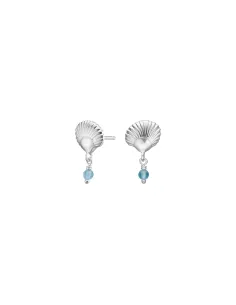 SEASIDE52 ørestikker i rhodineret sølv | Nordahl Jewellery