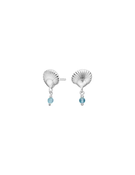 SEASIDE52 ørestikker i rhodineret sølv | Nordahl Jewellery